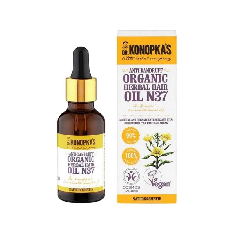 Ulei organic anti-matreata pentru par nr. 37, 30 ml, Dr. Konopkas Dr. KONOPKA'S — preț și oferte