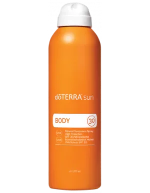 Spray de protecție solară cu filtru mineral pentru corp, doTERRA sun, 170 g