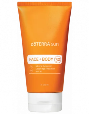 Loțiune de protecție solară cu filtru mineral pentru față și corp, doTERRA sun, 150 ml
