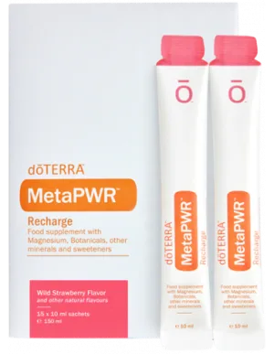 Supliment alimentar, doTERRA, MetaPWR™ Recharge (Strawberry), 30 plicuri