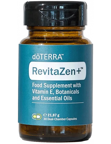 Supliment alimentar cu vitamina E, plante și uleiuri esențiale, RevitaZen+, doTERRA, 30 capsule — preț și oferte