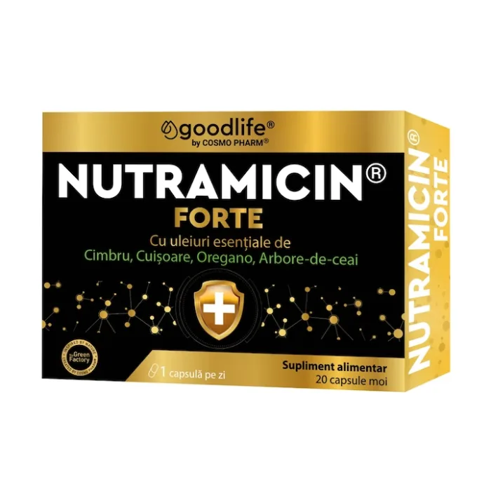 Nutramicin Forte, 20 capsule, Cosmo Pharm — preț și oferte