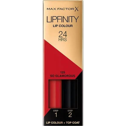 Ruj si luciu de buze, Max Factor, Lipfinity 125, 2.3ml si 1.9g — preț și oferte
