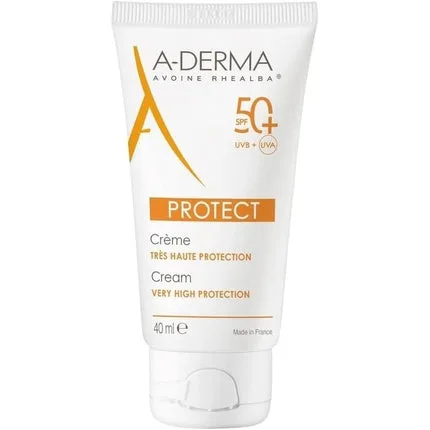 Cremă de protecție solară, A-Derma, Protect SPF50+, fără parfum — preț și oferte