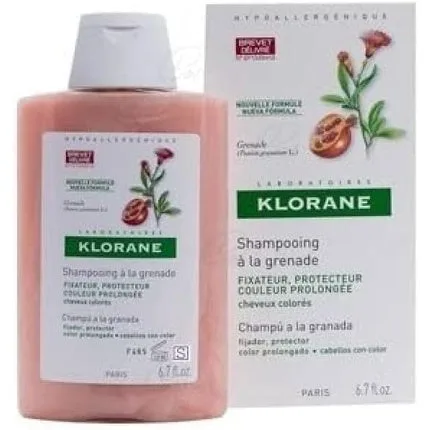 Șampon păr colorat, Klorane, rodie, 400ml — preț și oferte
