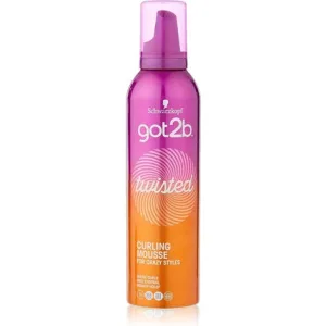 Spumă pentru bucle, Schwarzkopf got2b, anti-frizz, 250ml