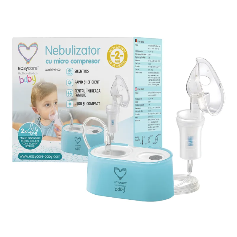 Nebulizator cu micro compresor model VP-D2, Easycare Baby — preț și oferte