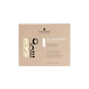 Tratament păr, Schwarzkopf, Blondme Keratin Restore, 5x5g