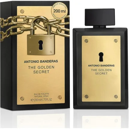 Eau de Toilette, Antonio Banderas, The Golden Secret, 200ml, negru — preț și oferte