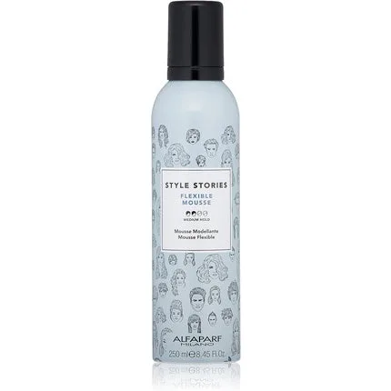 Mousse păr, Alfaparf, Style Stories, flexibil, 250ml — preț și oferte