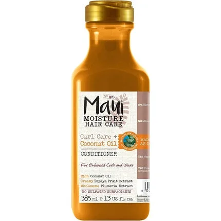 Balsam pentru păr creț, Maui Moisture, ulei de cocos, 385 ml — preț și oferte