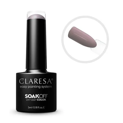 Gel unghii Claresa SoakOFF, gri, 5ml — preț și oferte