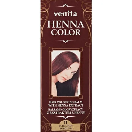 Vopsea de par, Venita, henna burgundy 75ml — preț și oferte