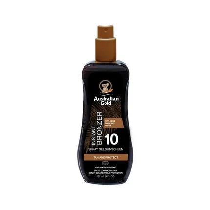 Gel Spray Tanning, Australian Gold, SPF 10, bronz instant 237ml — preț și oferte