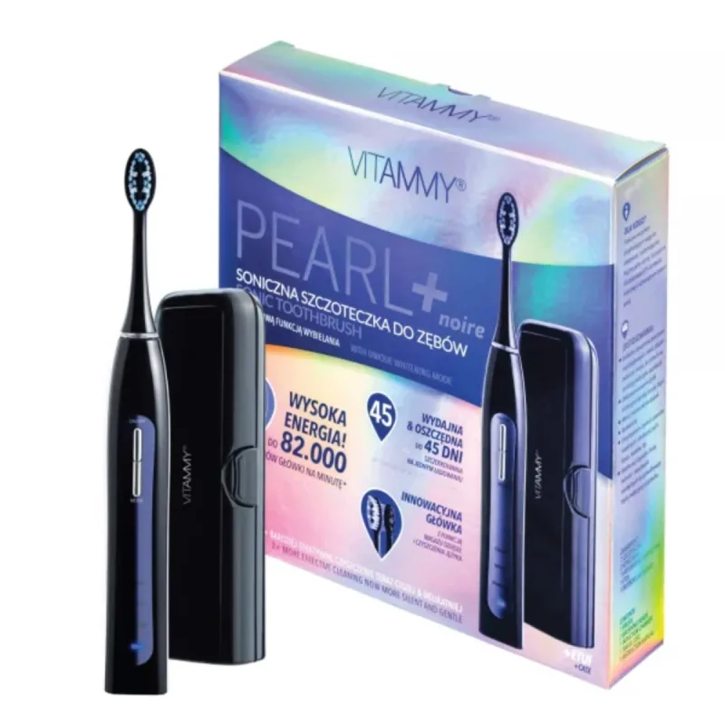 Periuta de dinti electrica VITAMMY Pearl+, Alb/ Negru - Alb — preț și oferte