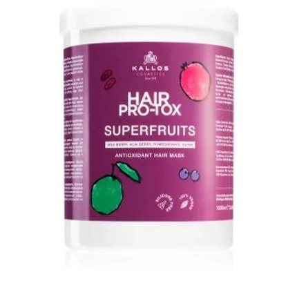 Masca de păr Kallos Hair Protox Superfruits 1000 ml Kallos Cosmetics — preț și oferte