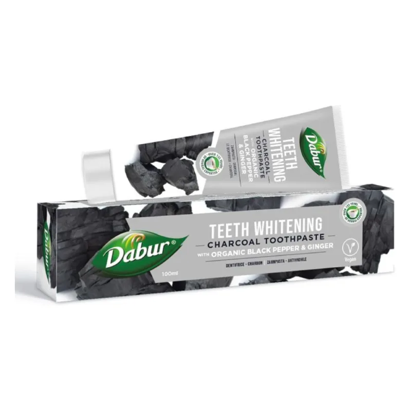 Pasta de dinti cu carbune activ, 100ml, Dabur DABUR INTERNATIONAL — preț și oferte