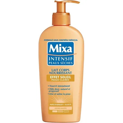 Laptele de corp Mixa Intensiv, efect soare, piele deschisă, 250ml — preț și oferte