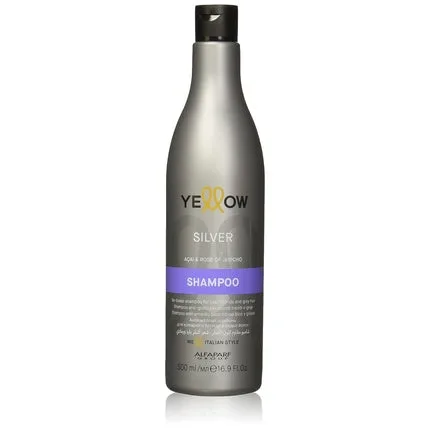 Șampon Alfaparf Milano Yellow Silver, acai și trandafir de Jericho, 500ml — preț și oferte
