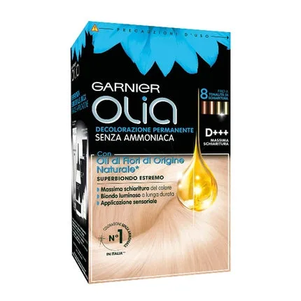 Vopsea de păr, Garnier, Olia Super Blonde D+++, permanent — preț și oferte