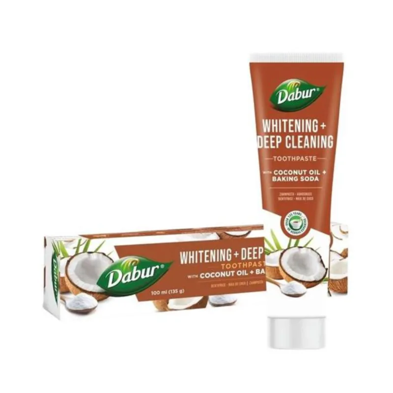 Pastă de dinți cu ulei de cocos, 100ml, Dabur DABUR INTERNATIONAL — preț și oferte