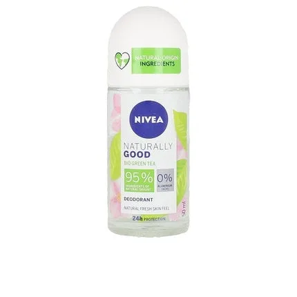 Deodorant Roll-On, Nivea Naturally, ceai verde 50ml — preț și oferte