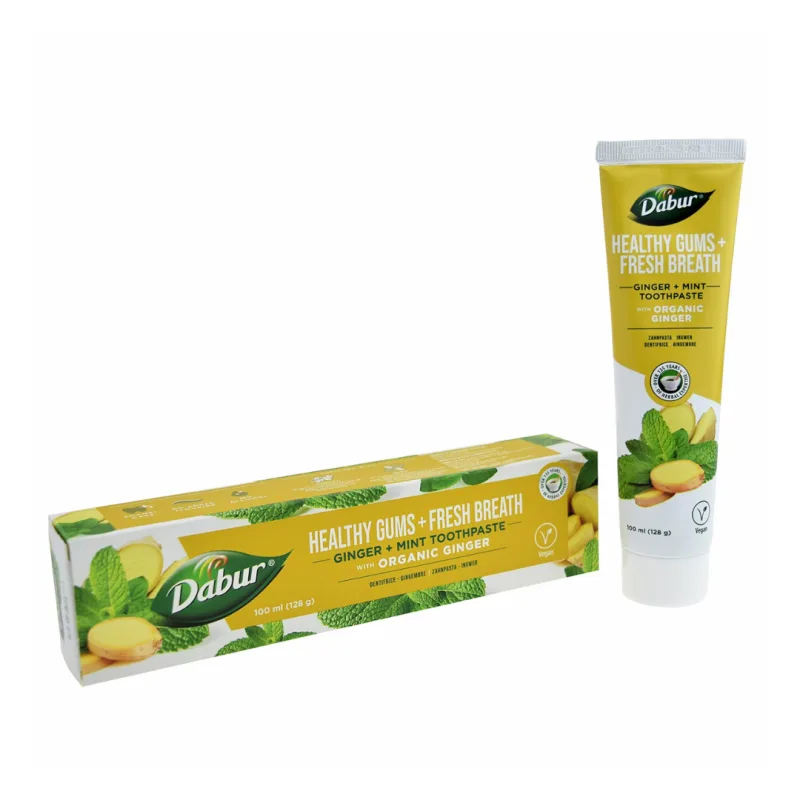 Pastă de dinți cu ghimbir si menta, 100ml, Dabur DABUR INTERNATIONAL — preț și oferte