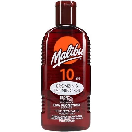 Ulei bronzant, Malibu, SPF 10, 200 ml — preț și oferte