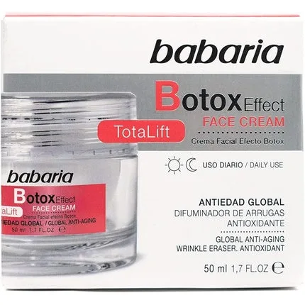 Cremă facială, Babaria, Botox Effect, 50 ml — preț și oferte