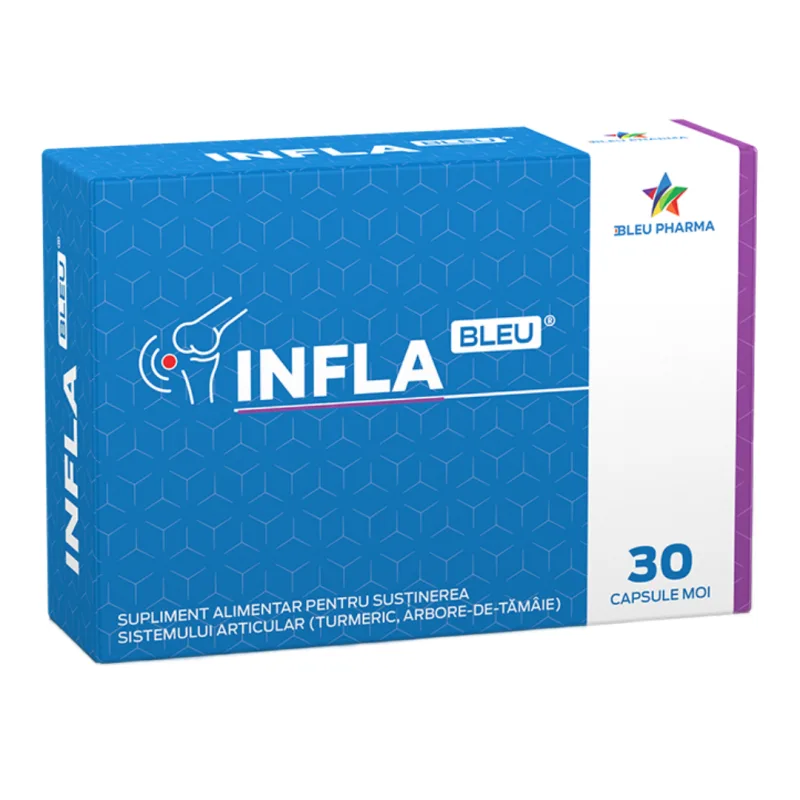 Infla Bleu, 30 capsule moi, Bleu Pharma BIS-NIS TRADING — preț și oferte