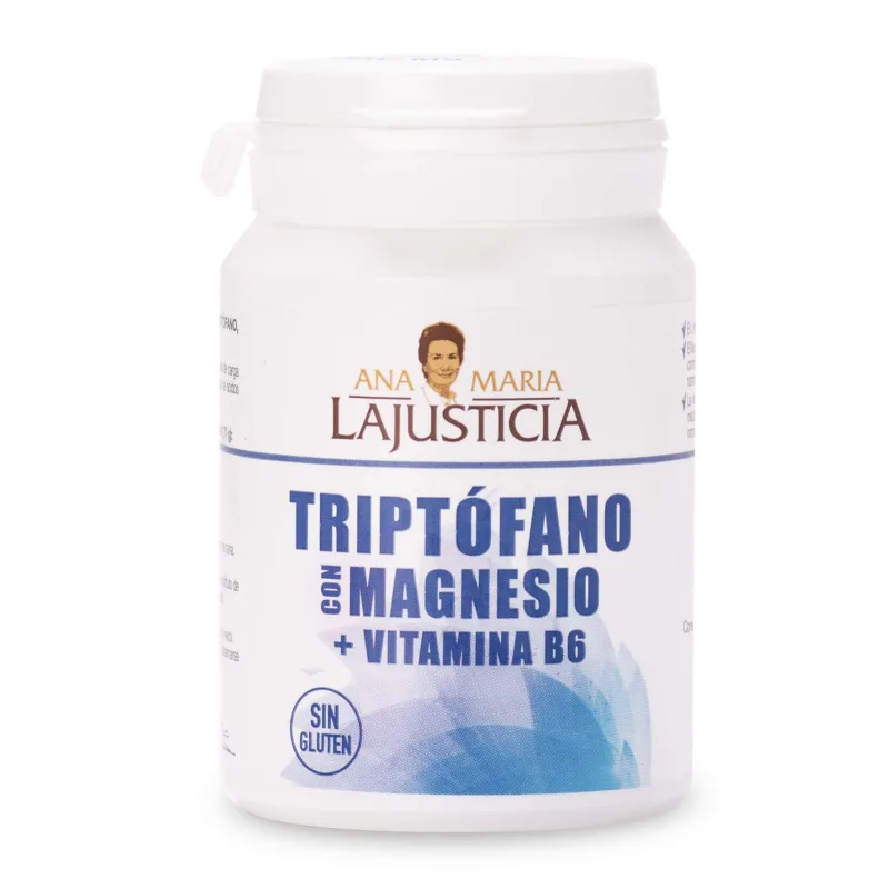 Supliment alimentar, Ana Maria Lajusticia, Tryptophan cu Magneziu si Vitamina B6, 60 tablete — preț și oferte