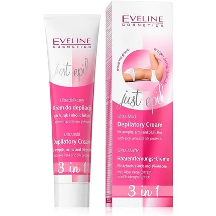 Cremă depilatoare, Eveline Cosmetics, Ultra Mild 3in1 — preț și oferte