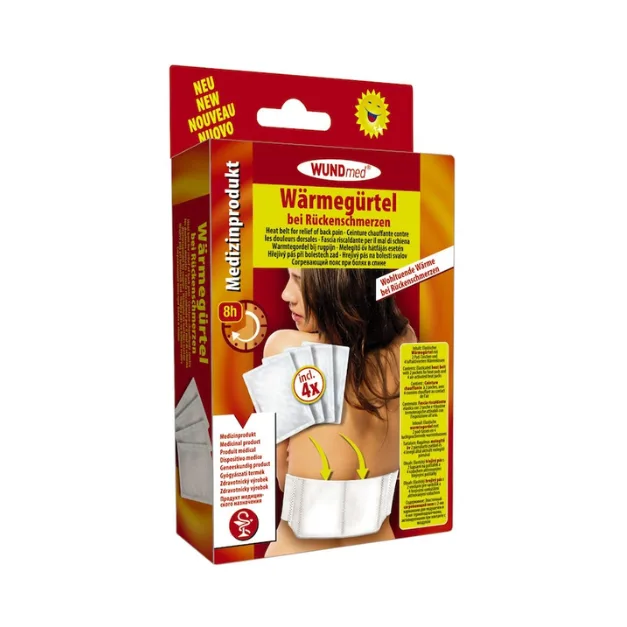 Centura termica pentru dureri de spate, formata din 4 plasturi, Wundmed — preț și oferte