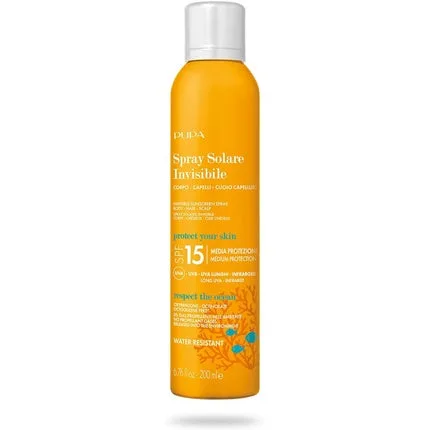 Spray protector solar Pupa Milano, SPF15, 200ml — preț și oferte