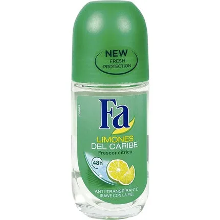 Deodorant roll-on FA Caribbean Lemon 50 ml — preț și oferte