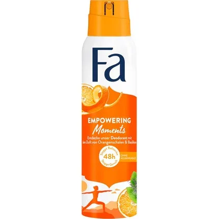 Deodorant spray, FA, Empowering Moments, portocaliu 150ml — preț și oferte