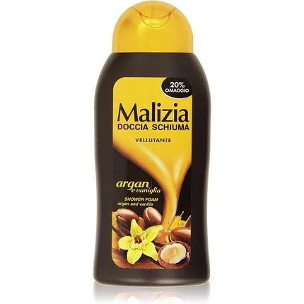 Spumă de duș, Malizia, Argan și Vanilie, 300ml — preț și oferte