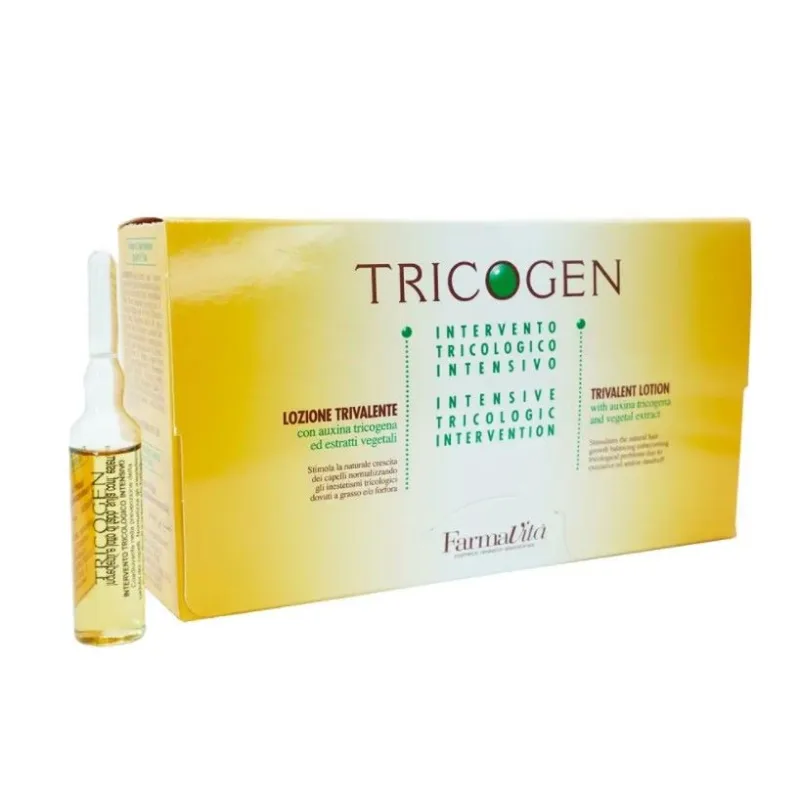 Loțiune Anticadere, Farmavita, Tricogen, 12ml — preț și oferte