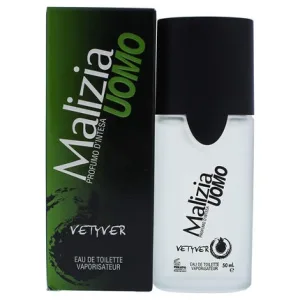 Parfum Eau de Toilette, Malizia, Uomo Vetyver, 50 ml