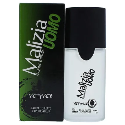 Parfum Eau de Toilette, Malizia, Uomo Vetyver, 50 ml — preț și oferte