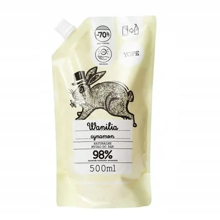 Săpun lichid hidratant Yope refill Vanilla & Cinnamon 500ml — preț și oferte