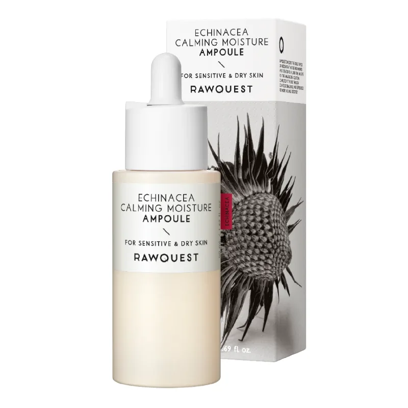 Ser calmant si hidratant, piele sensibila & uscata, 50 ml, Rawquest — preț și oferte