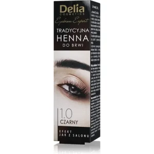 Vopsea sprancene, Delia Cosmetics, negru, profesional