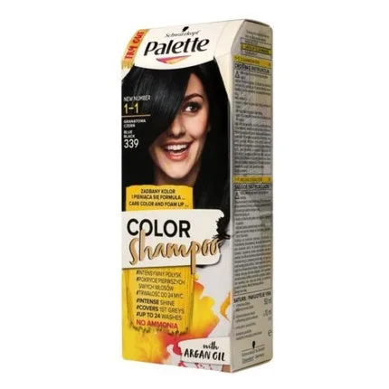 Palette Color Shampoo No. 1-1 Granatapfel Schwarz, Schwarzkopf, 264 g — preț și oferte