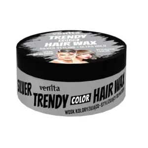 Veniita Trendy Color Hair Wax - Styling Wax Silver
