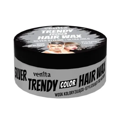 Veniita Trendy Color Hair Wax - Styling Wax Silver Venita — preț și oferte