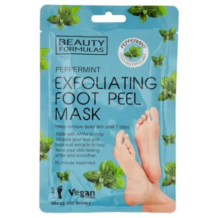 Masca exfolianta pentru picioare, Assorted, peppermint, 71g Beauty Formulas — preț și oferte