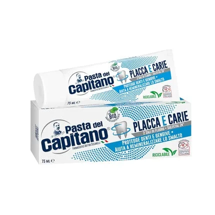 Pasta de dinți, Pasta Del Capitano, Bio, alb, 75ml — preț și oferte