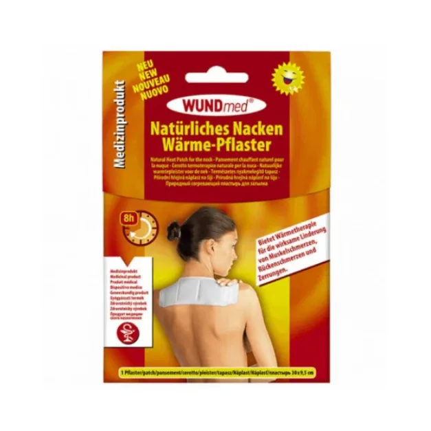 Plasture cu efect de incalzire pentru gat, 30*9.5 cm, Wundmed — preț și oferte