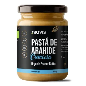 Pasta de arahide cremoasa Ecologica - BIO, 500g, Niavis